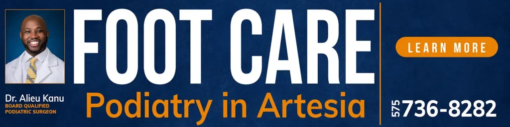 Dr. Alieu Kanu, Board Qualified Podiatric Surgeon: Foot Care, Podiatry in Artesia. 575-736-8282