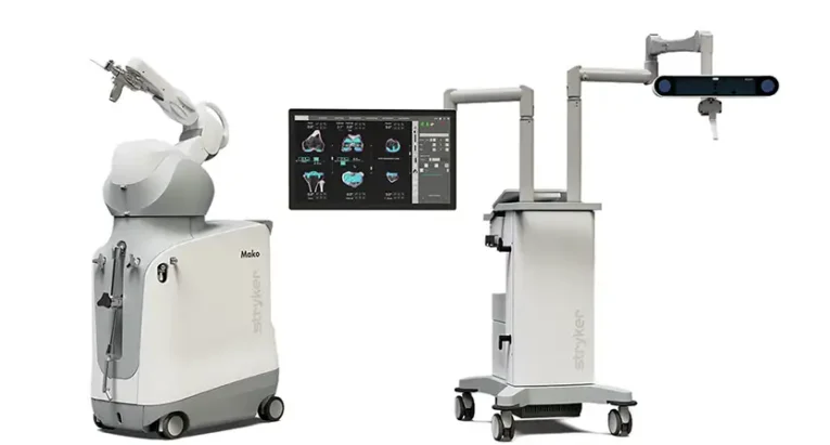 Mako 4 robotic-arm assisted surgery system at Artesia General Hospital, used for robotic knee and hip replacement serving Carlsbad, NM